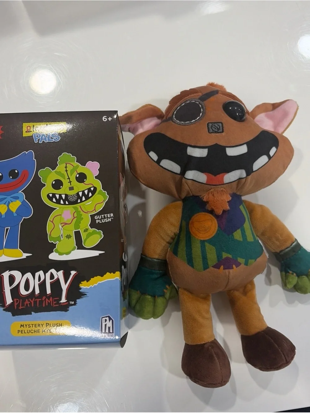 Poppy Playtime Gutter Plush - Brown Green Collector Plush Toy